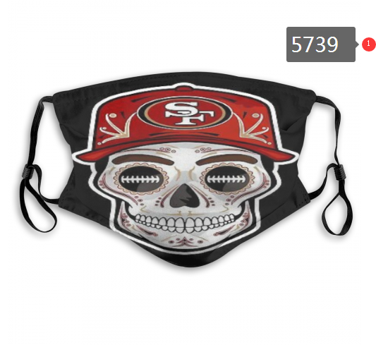 2020 NFL San Francisco 49ers #13 Dust mask with filter
